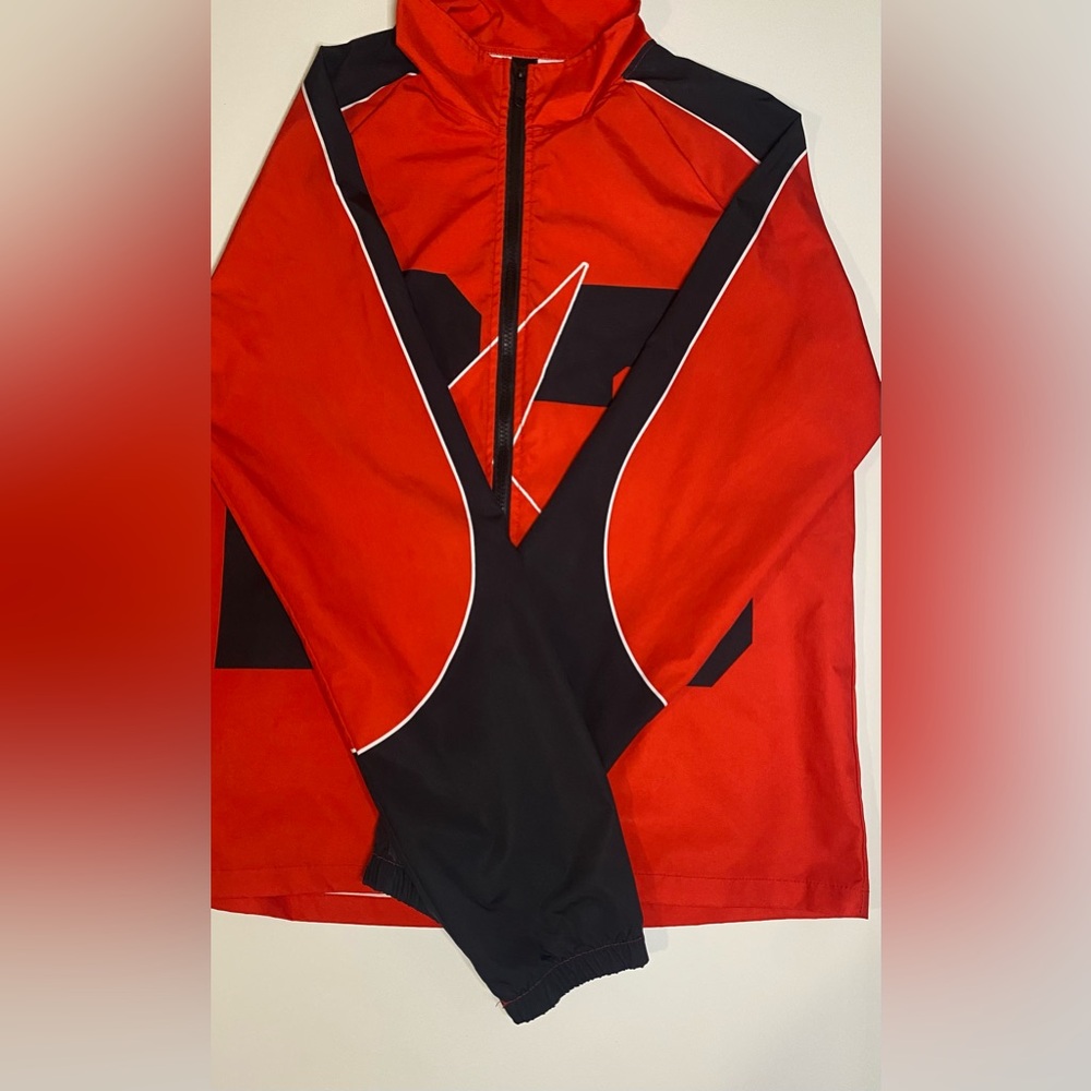 23 Chicago bulls Red Zip-Up Jacket